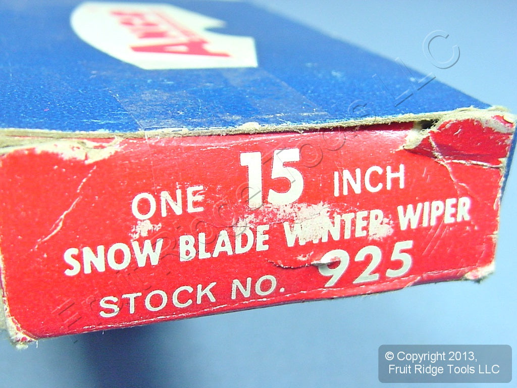 2 Vintage Anco 925 15" 16" Hot Rat Rod Muscle Car Winter Wiper Snow Blades USA