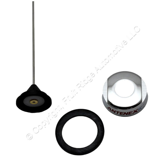 Antenex QW490 490-512 MHz 6" 1/4 Wave Whip Antenna Only