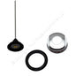 Antenex QW490 490-512 MHz 6" 1/4 Wave Whip Antenna Only