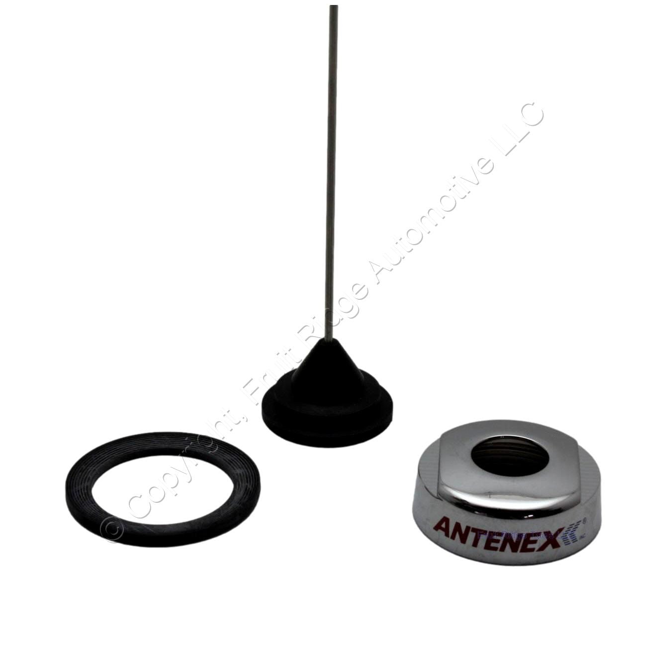 Antenex QW490 490-512 MHz 6" 1/4 Wave Whip Antenna Only
