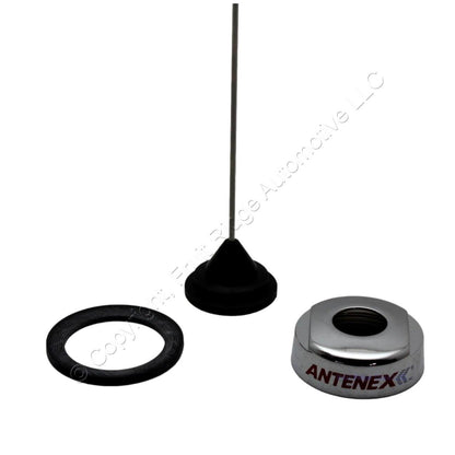 Antenex QW490 490-512 MHz 6" 1/4 Wave Whip Antenna Only