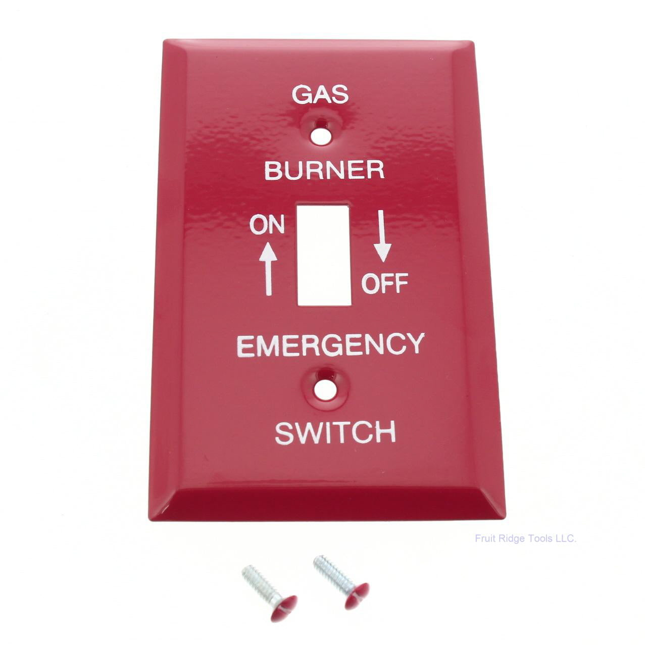 Amerelle Gas Burner Emergency Switch Wallplate 1-Toggle Cover Plate C974T