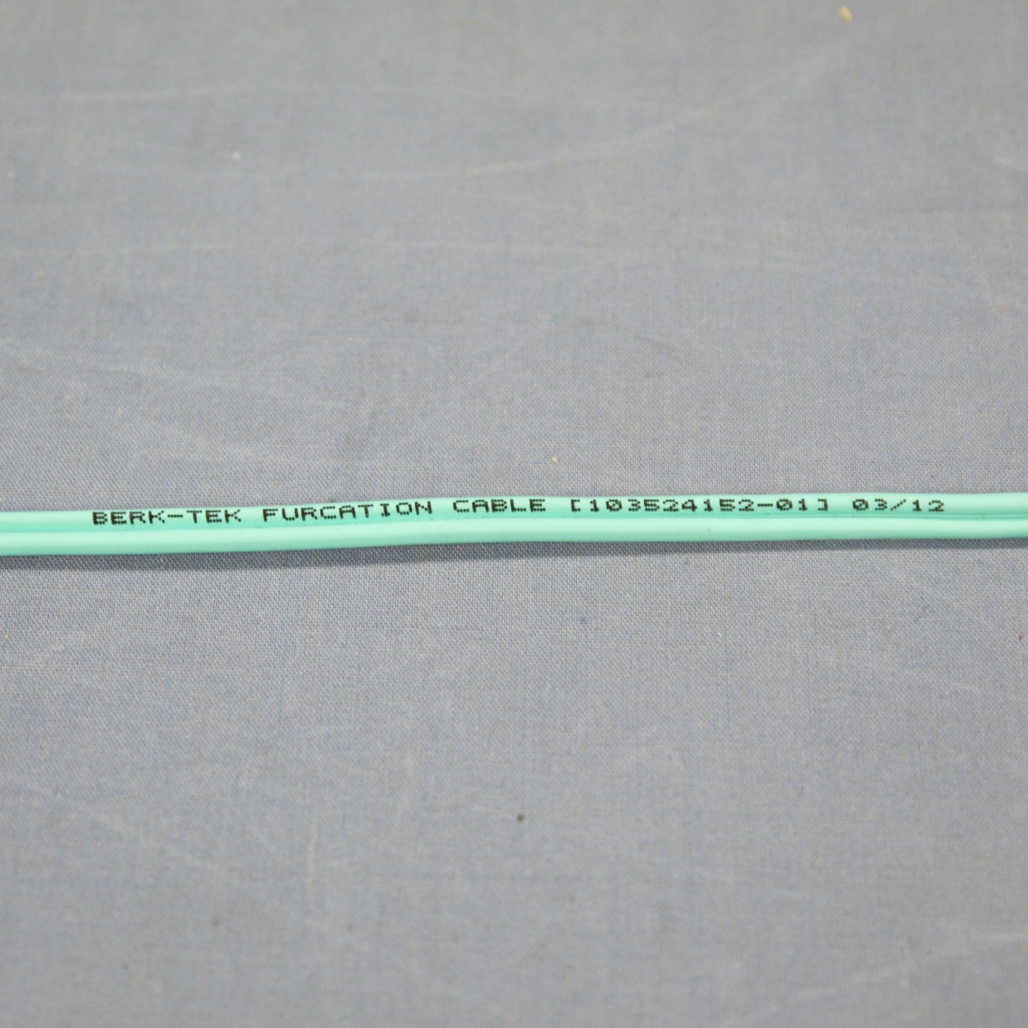 3308-ft Berk-Tek 2.0mm Aqua Duplex Fiber Furcation Tubing Cable for up to 900�m
