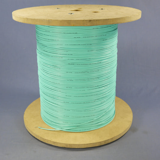 3308-ft Berk-Tek 2.0mm Aqua Duplex Fiber Furcation Tubing Cable for up to 900�m