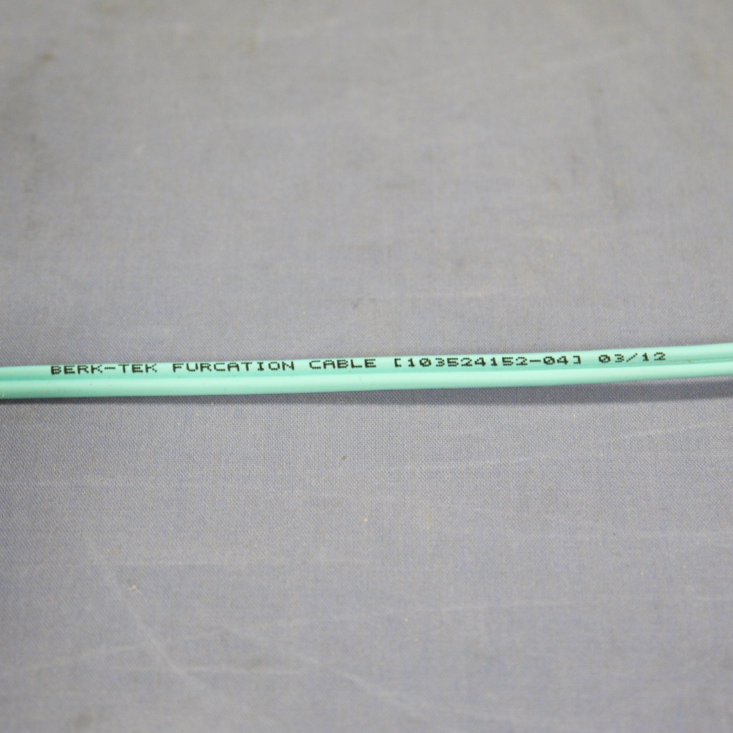 3310-ft Berk-Tek 2.0mm Aqua Duplex Fiber Furcation Tubing Cable for up to 900�m