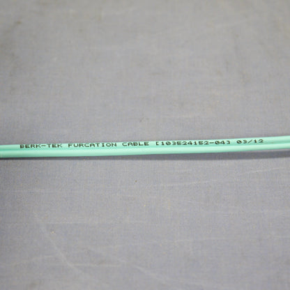 3310-ft Berk-Tek 2.0mm Aqua Duplex Fiber Furcation Tubing Cable for up to 900�m