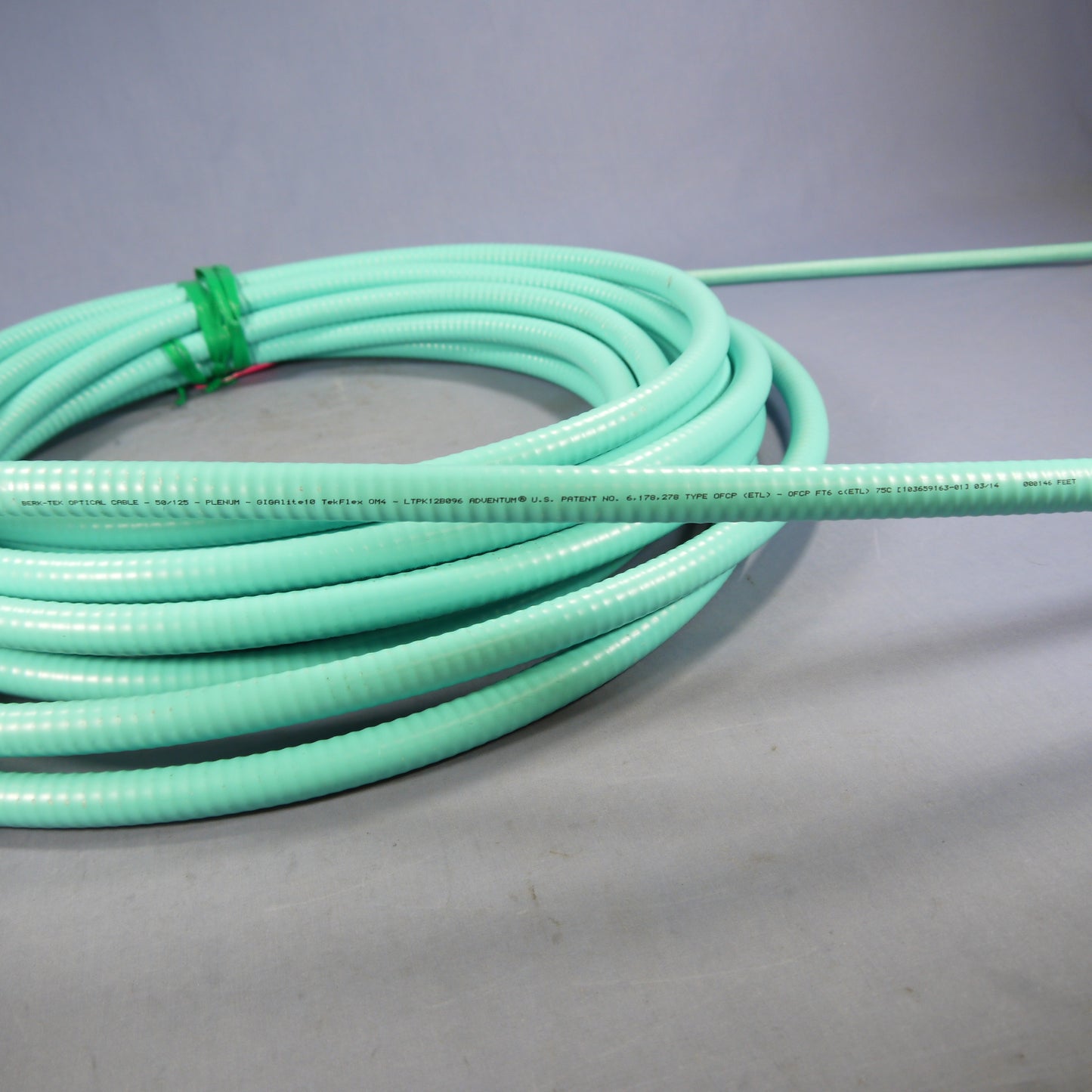 60-ft Berk-Tek Armored GIGAlite-10 96-Fiber Adventum MM Plenum Fiber Optic Cable