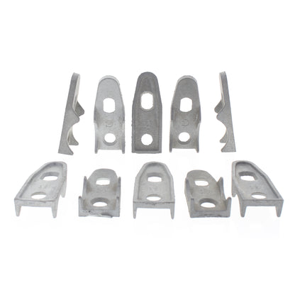 10 B-Line Zinc Plated Steel 1-1/4" Hex Head Drill Screws DS167