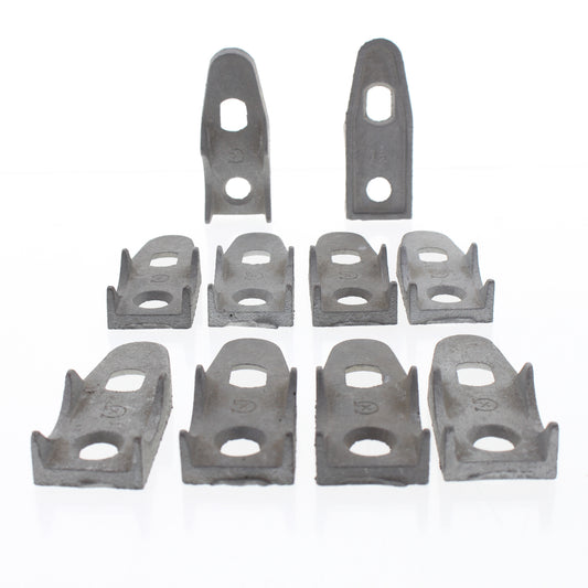 10 B-Line Zinc Plated Steel 1-1/4" Hex Head Drill Screws DS167