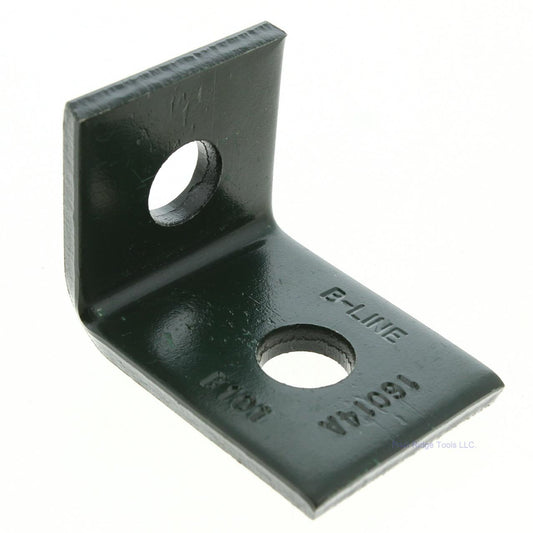 B-Line Steel 90� 2 Hole Corner Angle Bracket 9/16" Mounting Diameter B101GRN