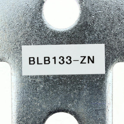 B-Line Steel Zinc Four Hole Flat Tee Plate Connector 9/16" Hole Mounting B133-ZN