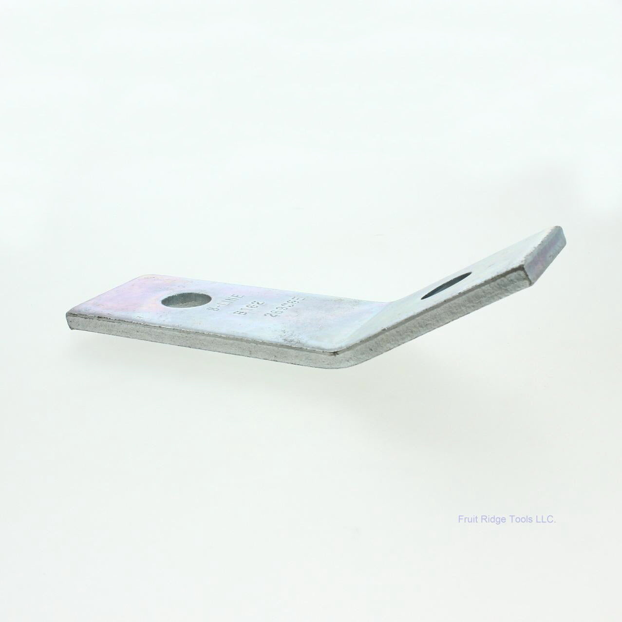 B-Line 2-Hole 30 Degree Zinc Electroplated Open Angle 9/16" Hole Mounting B162