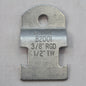 B-Line 1/2" Zinc Plated Steel EMT Conduit Strap Pipe Clamp Fitting No Bolt B2001