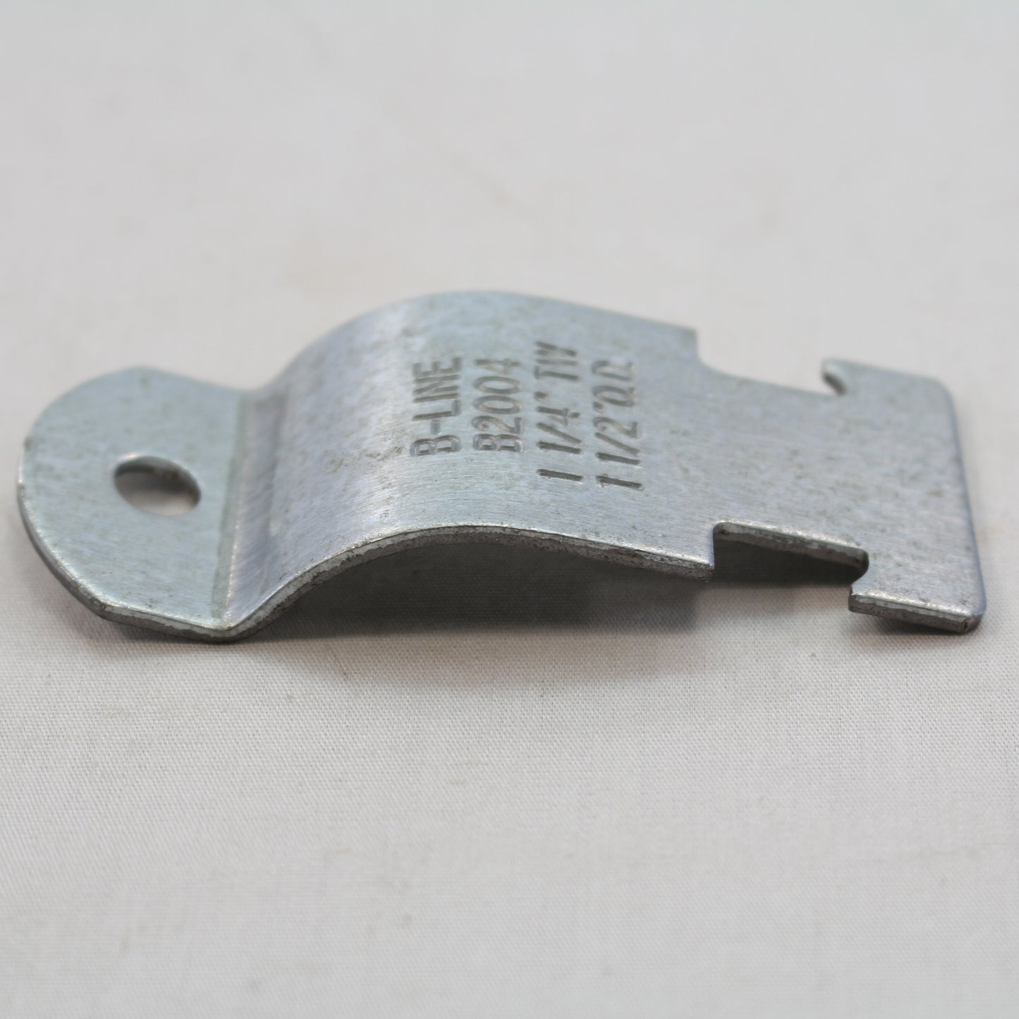 B-Line Zinc-Electroplated Steel EMT 1-1/4" Strut Strap Pipe Clamp Fitting B2004