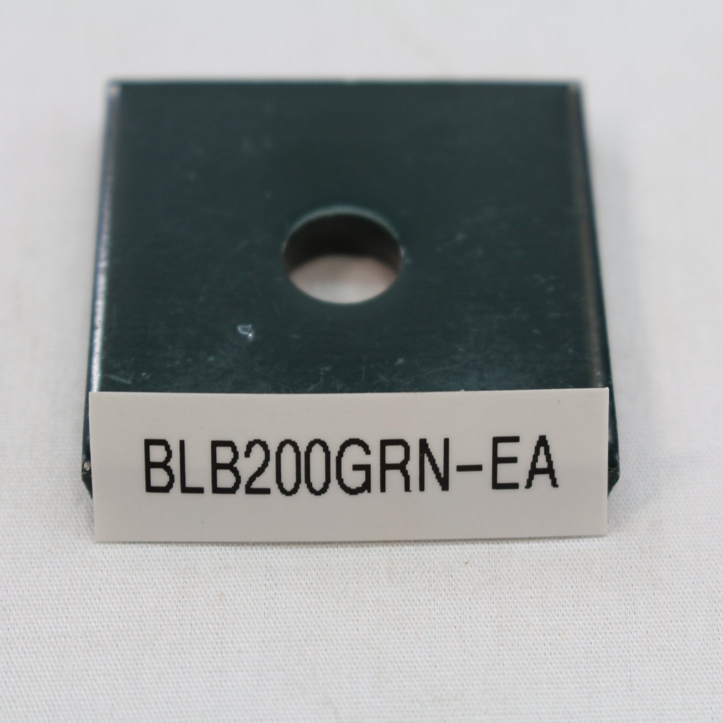 B-Line Green Epoxy Steel Channel Square Washer 3/8" and 5/16" Bolt Sizes B200GRN