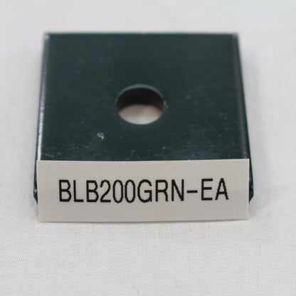 B-Line Green Epoxy Steel Channel Square Washer 3/8" and 5/16" Bolt Sizes B200GRN