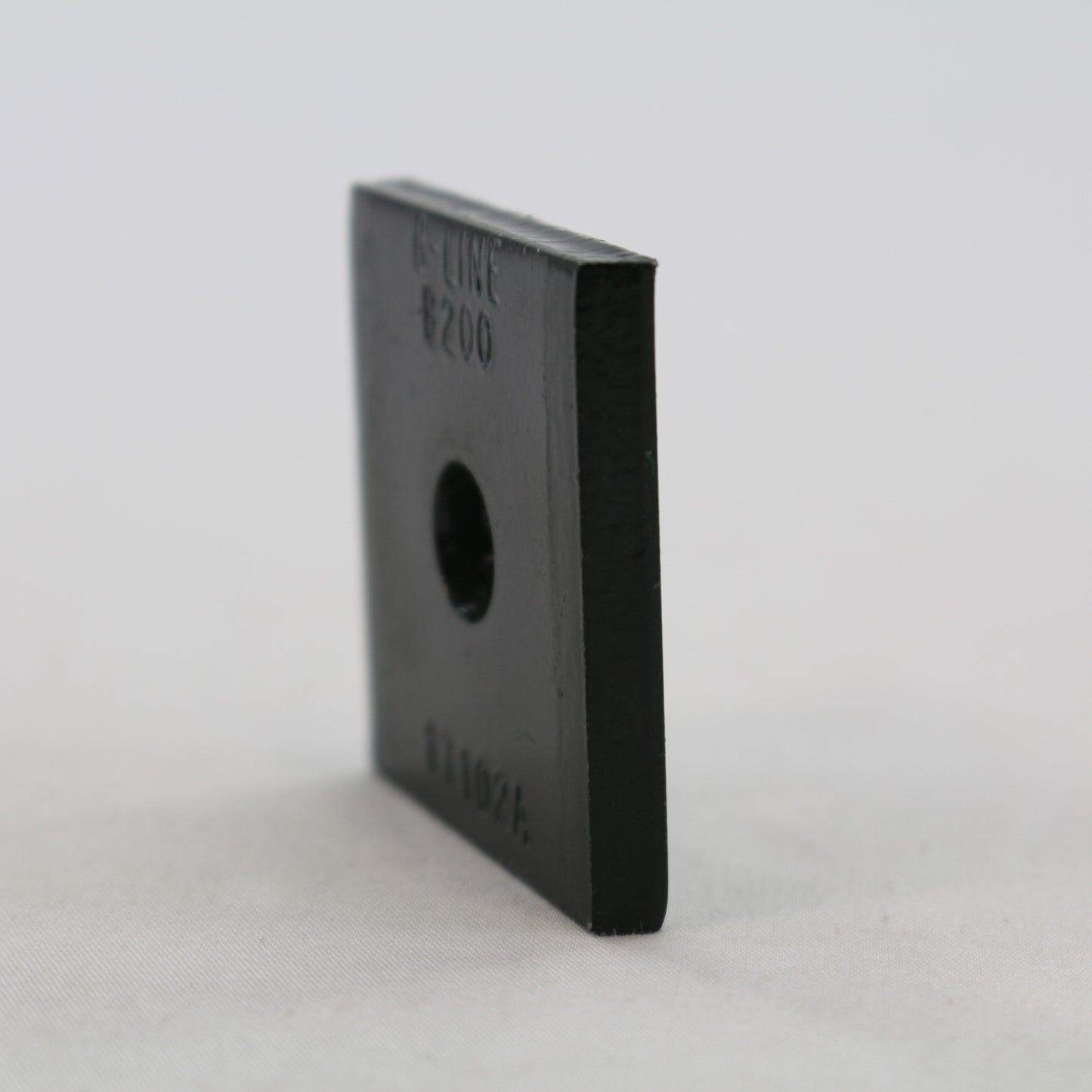 B-Line Green Epoxy Steel Channel Square Washer 3/8" and 5/16" Bolt Sizes B200GRN