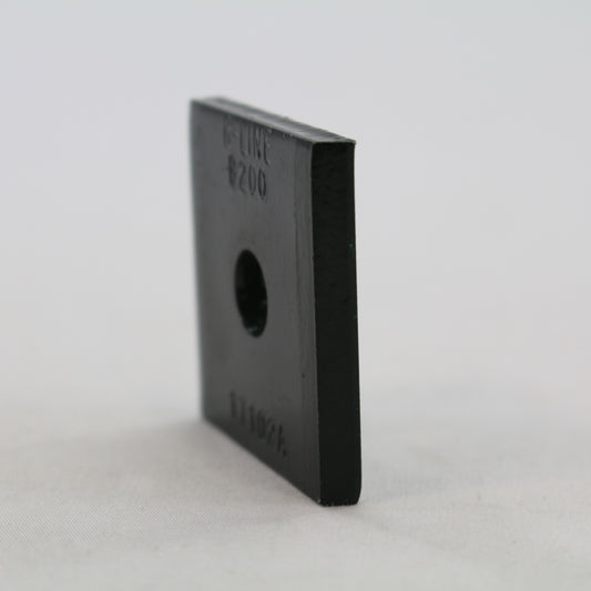 B-Line Green Epoxy Steel Channel Square Washer 3/8" and 5/16" Bolt Sizes B200GRN