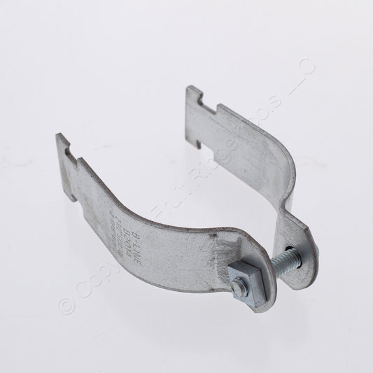B-Line Steel Strut Mounting Clamp Strap For 2-1/2" Pipe/Rigid Conduit B2014