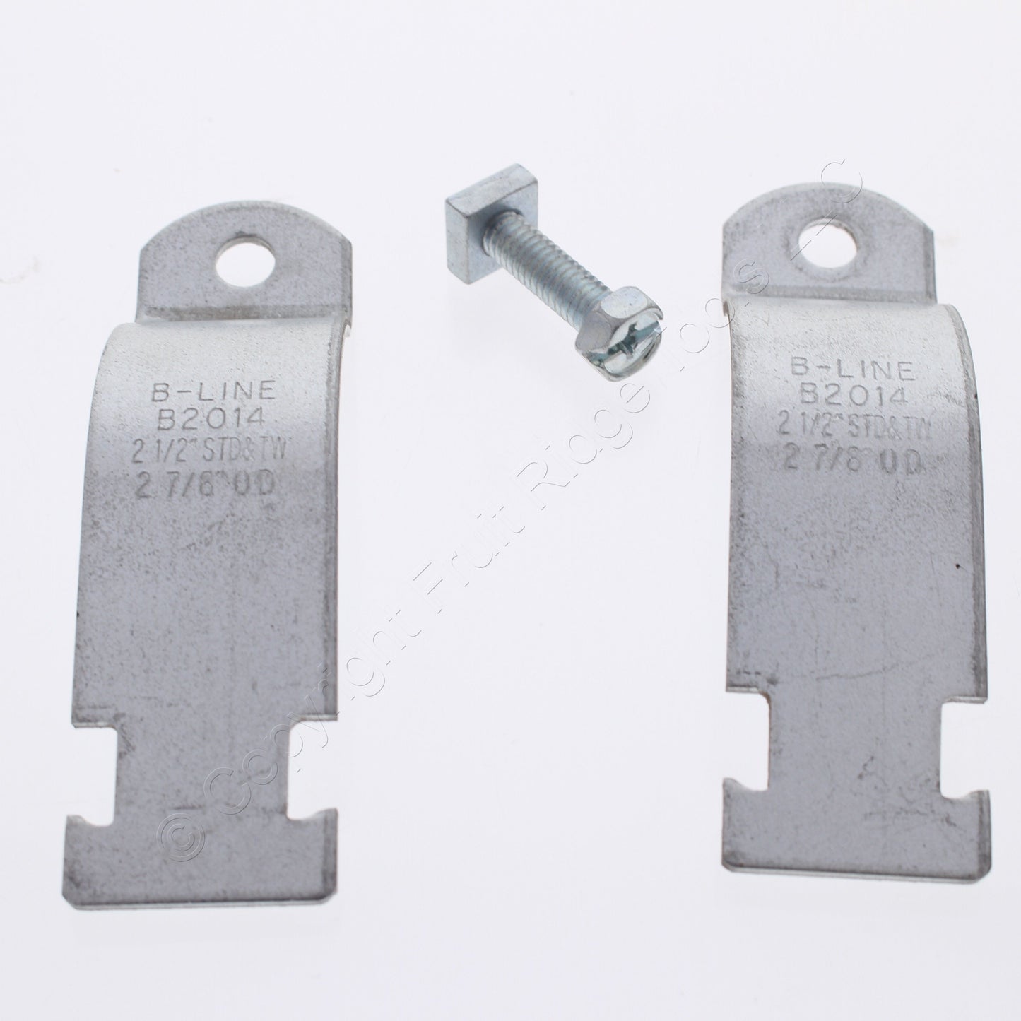 B-Line Steel Strut Mounting Clamp Strap For 2-1/2" Pipe/Rigid Conduit B2014