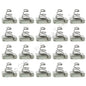 20 B-Line 3/8" Channel Nut w/Springa 1/2 x 13 tpi For B42/B52/B54/B56 Strut N525