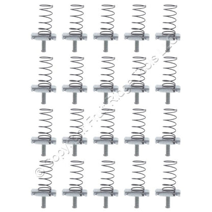 20 B-Line 1/4" Stud Nuts with Spring For B22/B24/B26/B32 Channel 3/4" Bolt SN224