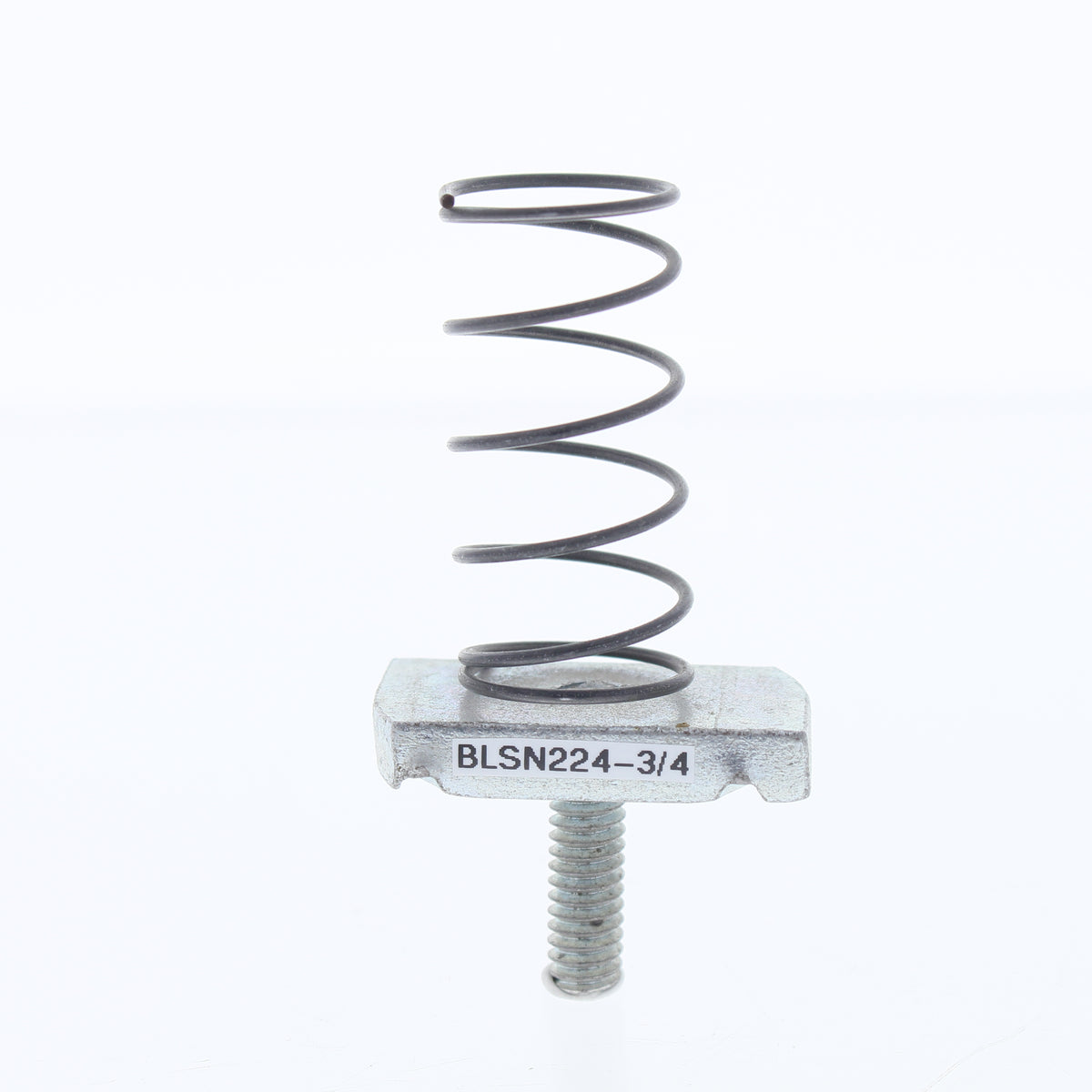 B-Line 1/4" Stud Nut with Spring For B22/B24/B26/B32 Channel 3/4" Bolt SN224