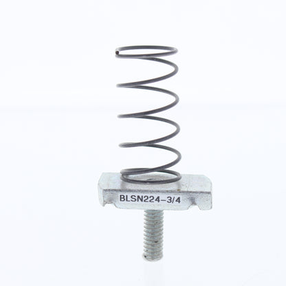 B-Line 1/4" Stud Nut with Spring For B22/B24/B26/B32 Channel 3/4" Bolt SN224