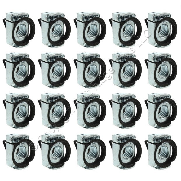 20 B-Line Twirl Nuts 13 tpi x 1/2" Fits B11, B12, B22, B24, B26, B32 Channel