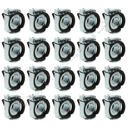 20 B-Line Twirl Nuts 13 tpi x 1/2" Fits B11, B12, B22, B24, B26, B32 Channel
