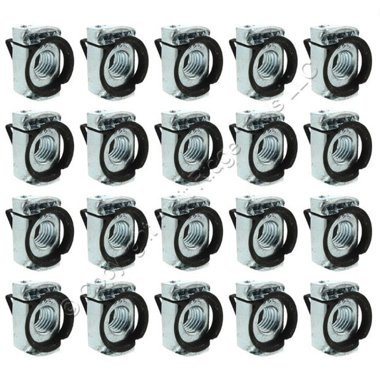 20 B-Line Twirl Nuts 13 tpi x 1/2" Fits B11, B12, B22, B24, B26, B32 Channel