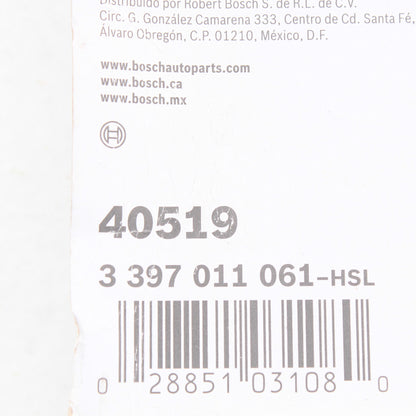 Bosch Automotive 40519 Direct Connect Windshield Wiper Blade 19" Conventional