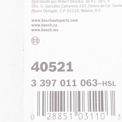 Bosch Automotive 40521 Direct Connect Windshield Wiper Blade 21" Conventional