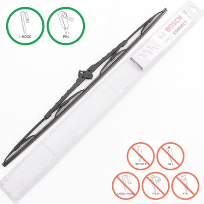 Bosch Automotive 40524 Direct Connect Windshield Wiper Blade 24" Conventional