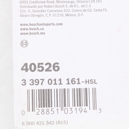 Bosch Automotive 40526 Direct Connect Windshield Wiper Blade 26" Conventional
