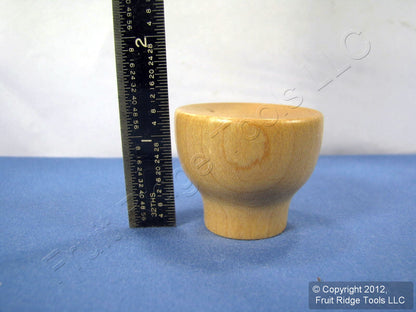 2 Brainerd 1-9/16" Tulip Unfinished Solid Maple Cabinet Drawer Handle Wood Knobs