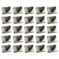 25 Multi-Track Steel Sliding Window Ventilation Lock Devices Surface-Fixed