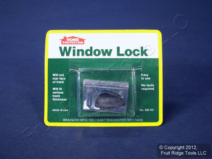 Multi-Track Steel Sliding Window Ventilation Lock Device Surface-Fixed No Tools