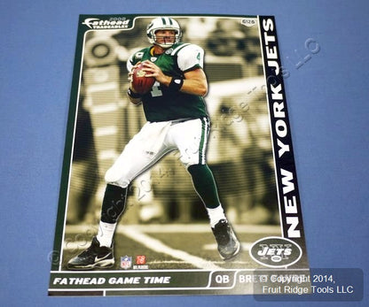Brett Favre #4 QB York Jets NFL 2008 Rookie Fathead Player Wall Decal 5"x7"