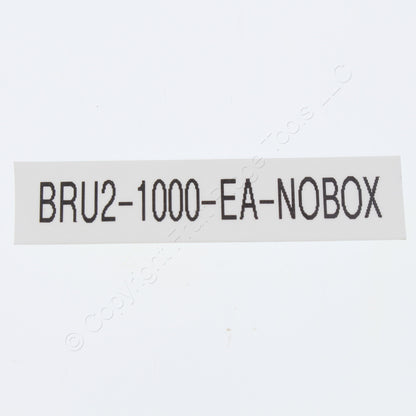 Brumall 2-1000T Double Wire Double Barrel Mechanical Lug