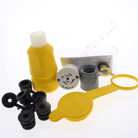 Bryant Watertight Turn Locking Connector Nema L23-20R 20A 3�Y 347/600V 27W83