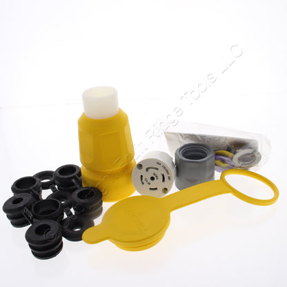 Bryant Watertight Turn Locking Connector Nema L21-30R 30A 120/208V 3�Y 29W81