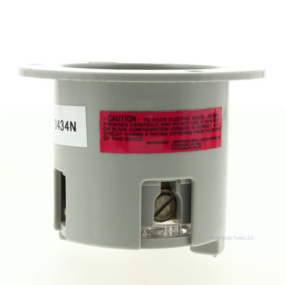 Bryant Non-Nema Locking Flanged Inlet 30A 120/208V 3�Y Non-Grounding 4P4W 3434N
