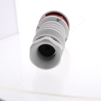 Bryant 460C7W Watertight IEC Pin & Sleeve Connector Female Plug 60A 480V 3? 3P4W