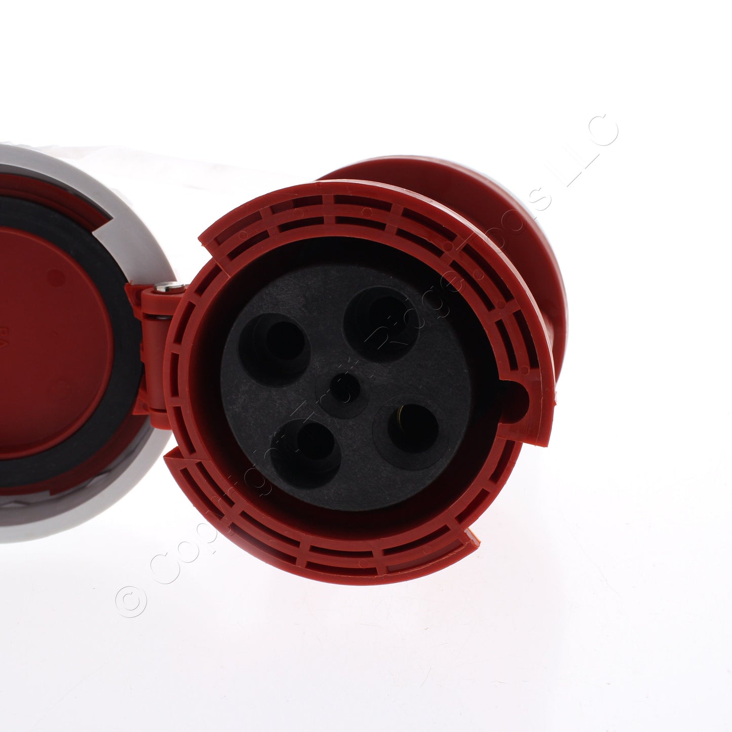 Bryant 460C7W Watertight IEC Pin & Sleeve Connector Female Plug 60A 480V 3? 3P4W