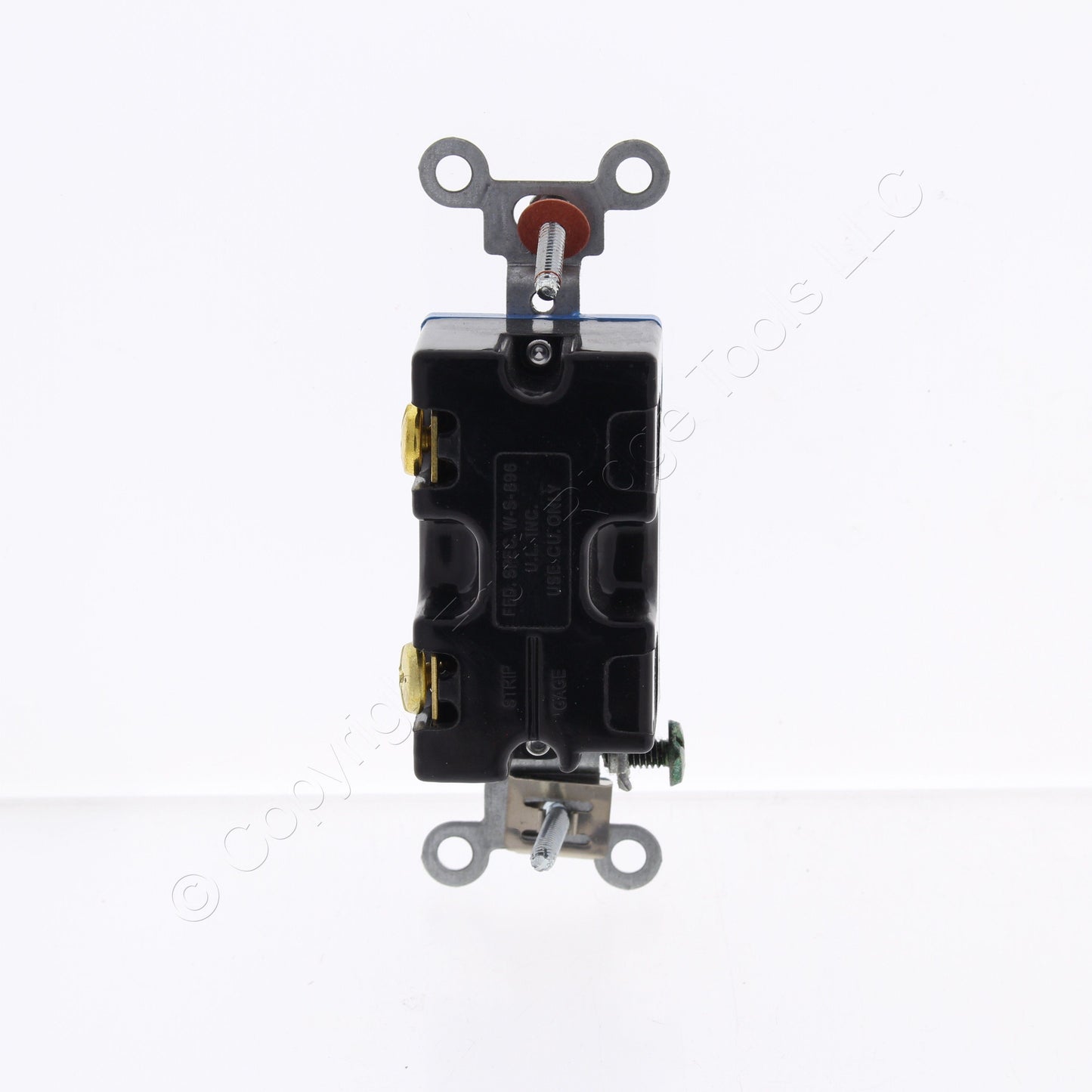 Bryant Lt Almond Toggle Switch Single Pole Industrial Grade 15A 120/277V 4801BLA