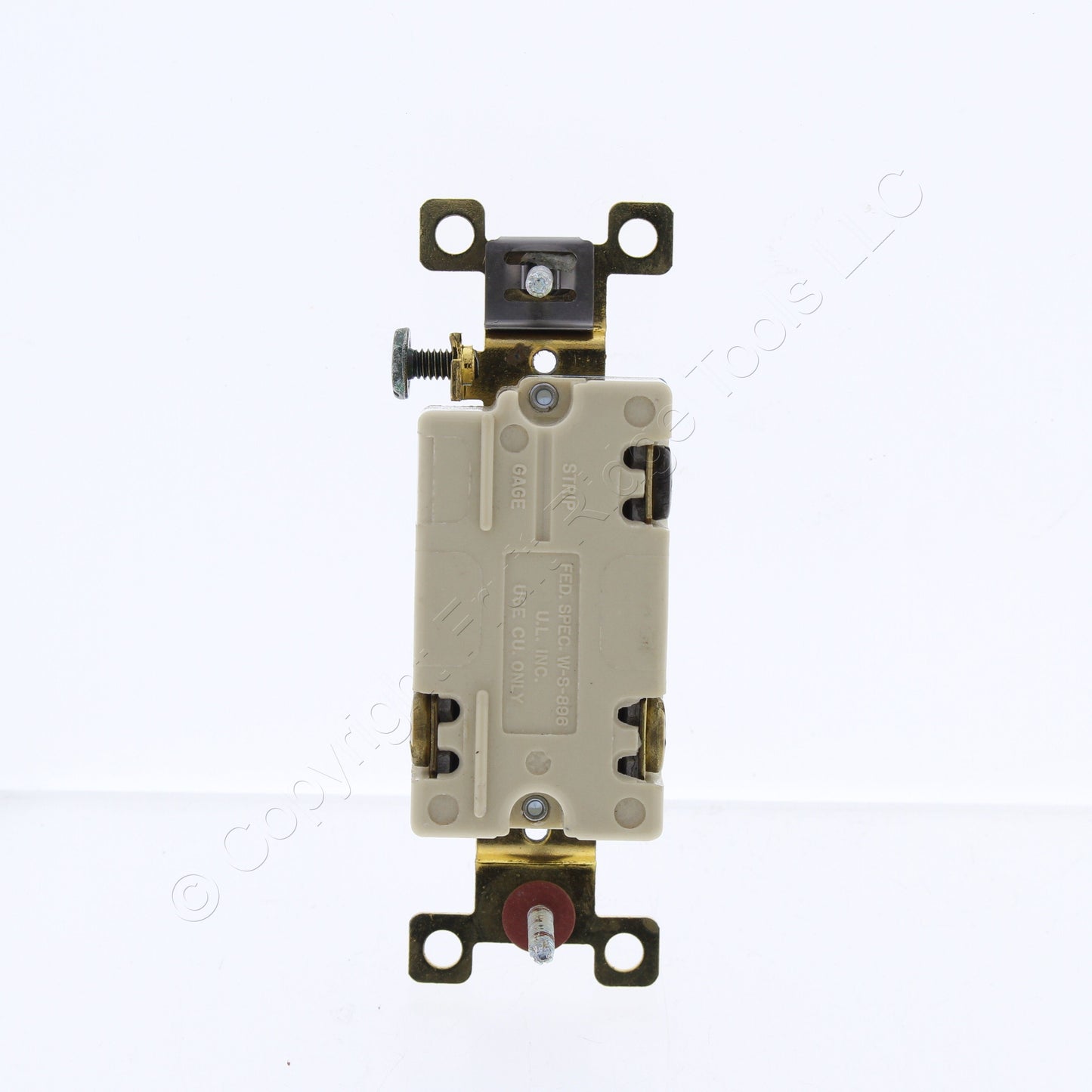 Bryant 4803-GRY Gray Industrial 3-Way Toggle Wall Light Switch 15A 120/277V