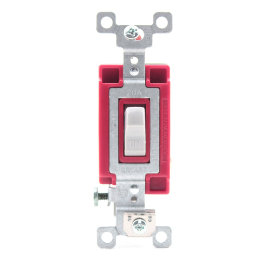 Bryant Gray INDUSTRIAL Toggle Wall Light AC Switches Single Pole 20A 4901BGRY