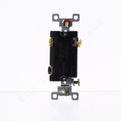 Bryant 4903BBLK Black Toggle Light Switch 3-Way Industrial Grade 20A 120/277V