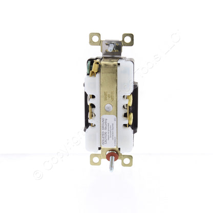 Bryant Brown Isolated Ground Industrial Receptacle Duplex Outlet 15A 5262IGB